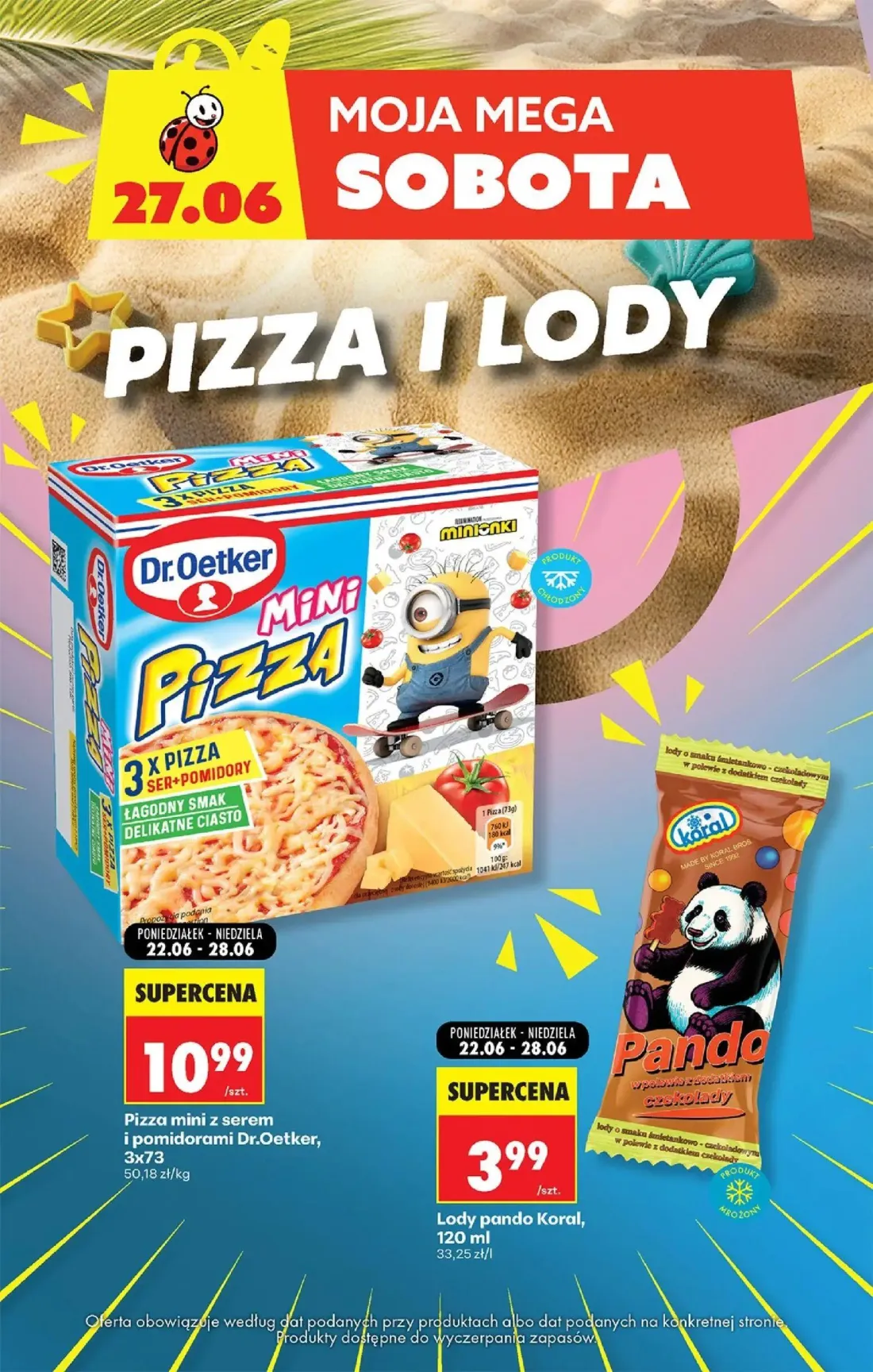 Biedronka gazetka, strona 4 z 6 — Lody pando Koral