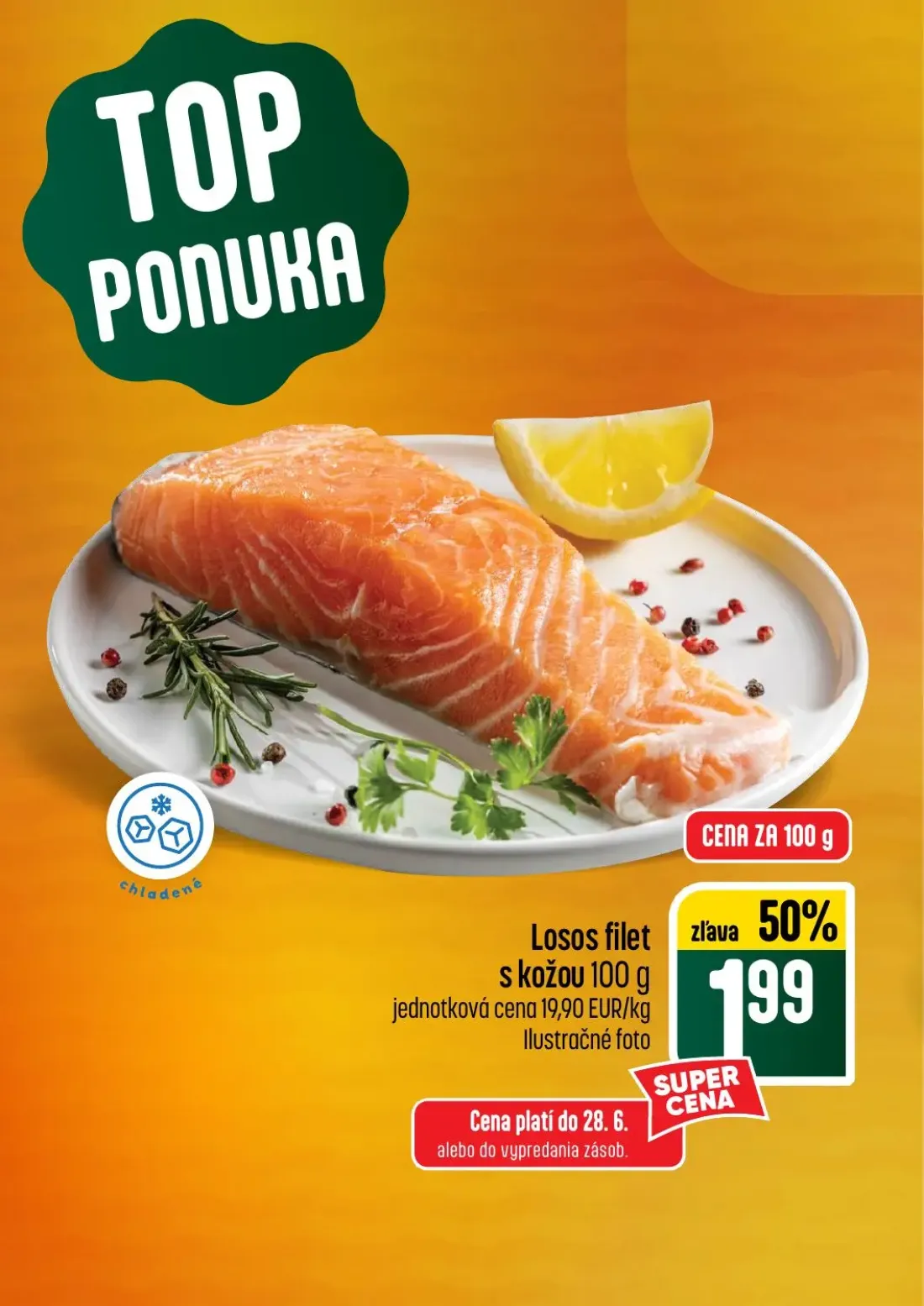 Coop Tempo leták, strana 6 z 60 — Losos filet s kožou