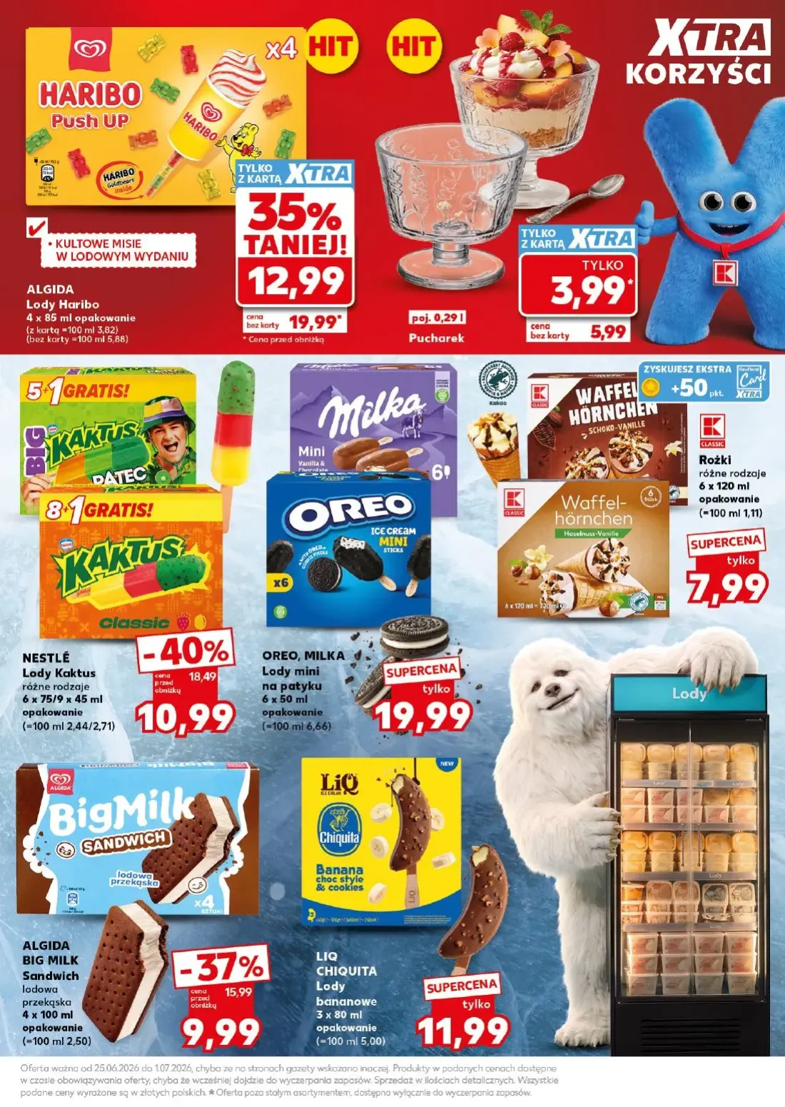 Kaufland gazetka, strona 9 z 32 — Lody Haribo