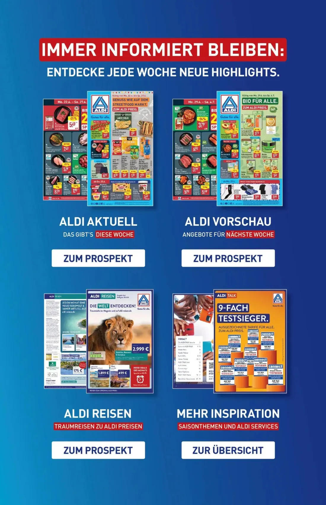 Aldi Nord Prospekt, Seite 39 von 39 — Rinderhackfleisch, XXL Kassler Nackensteaks, Mini-Donuts