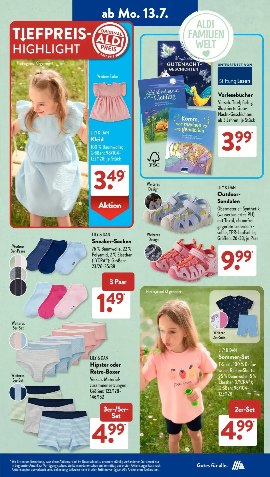 Aldi Süd Prospekt, Seite 2 von 22 — LILY & DAN Hipster oder Retro-Boxer