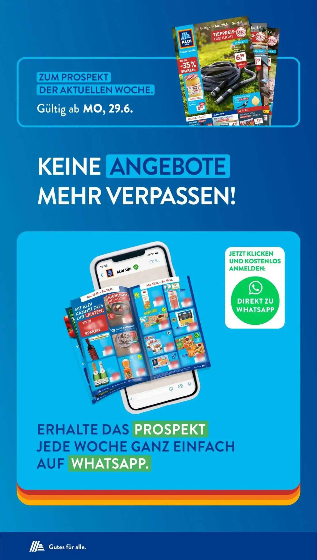 Aldi Süd Prospekt, Seite 22 von 22