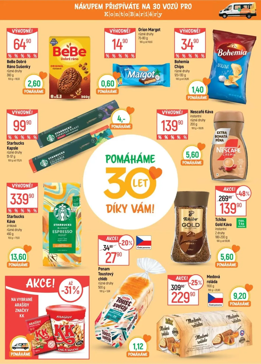 GLOBUS leták, strana 14 z 47 — Penam Toustový chléb