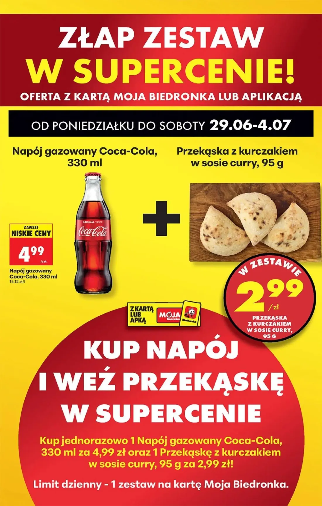 Biedronka gazetka, strona 41 z 84 — Napój gazowany Coca-Cola
