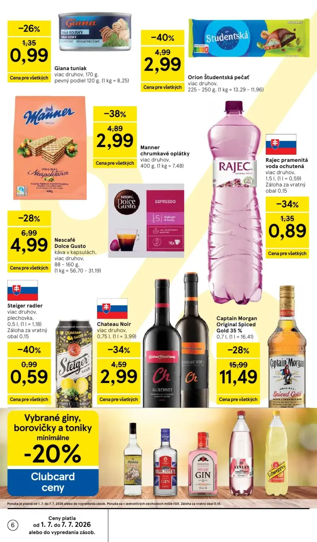 Tesco Supermarket leták, strana 6 z 25