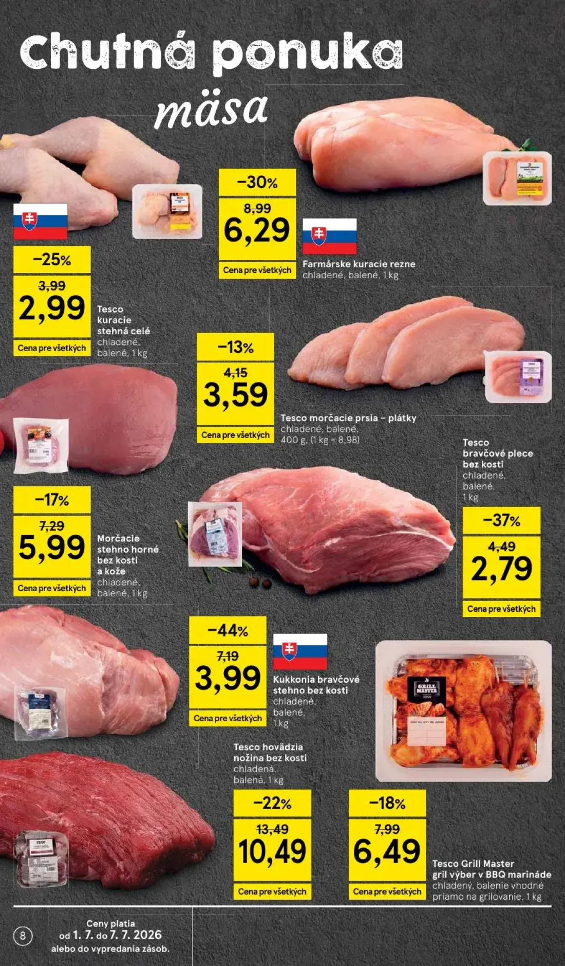 Tesco Supermarket leták, strana 8 z 25