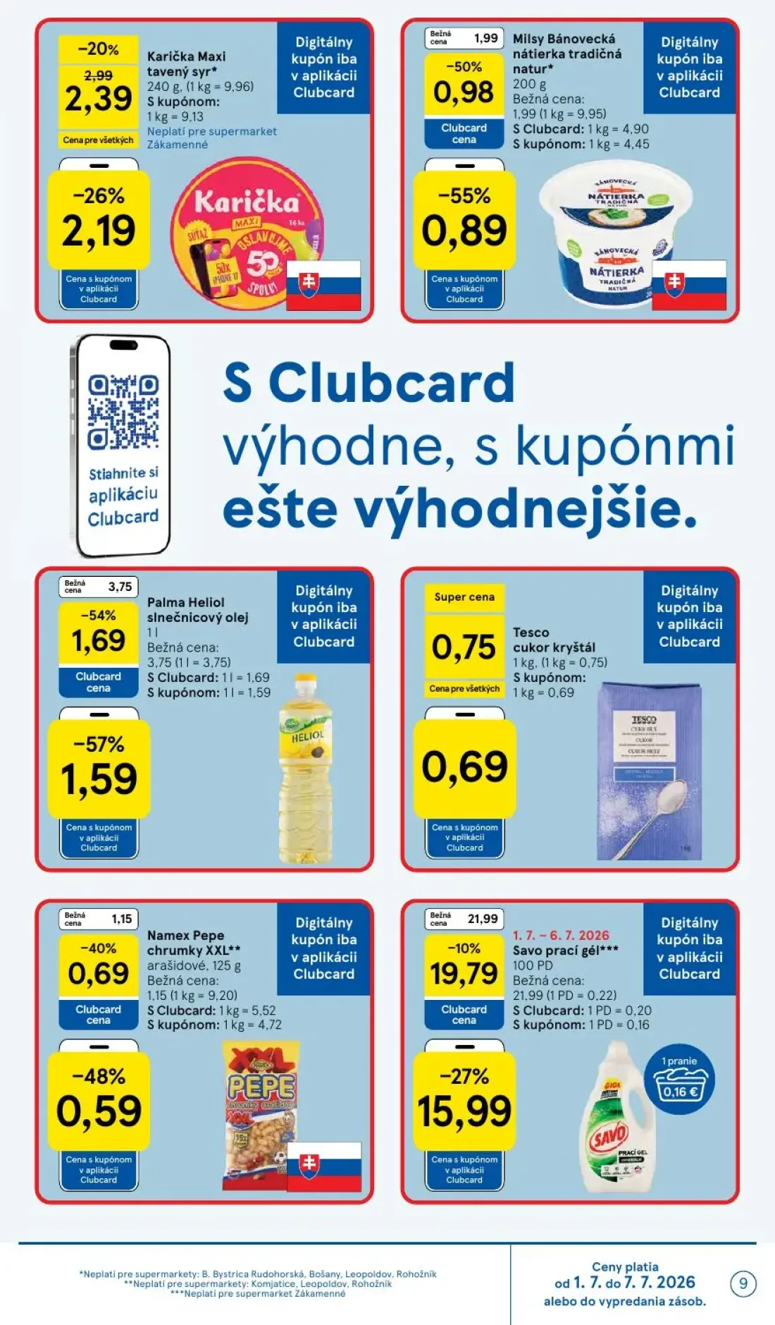 Tesco Supermarket leták, strana 9 z 25 — Namex Pepe chrumky XXL arašidové