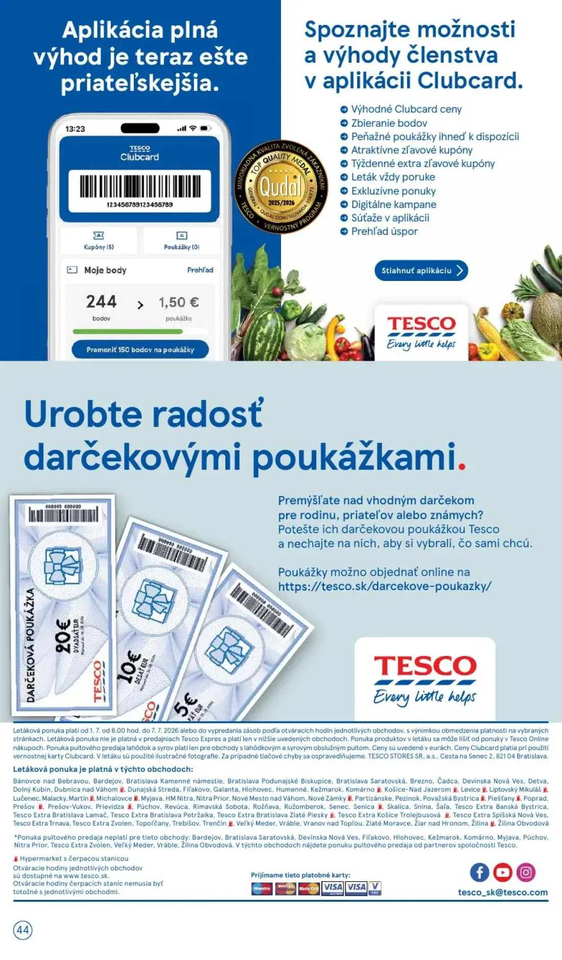 Tesco leták, strana 44 z 48