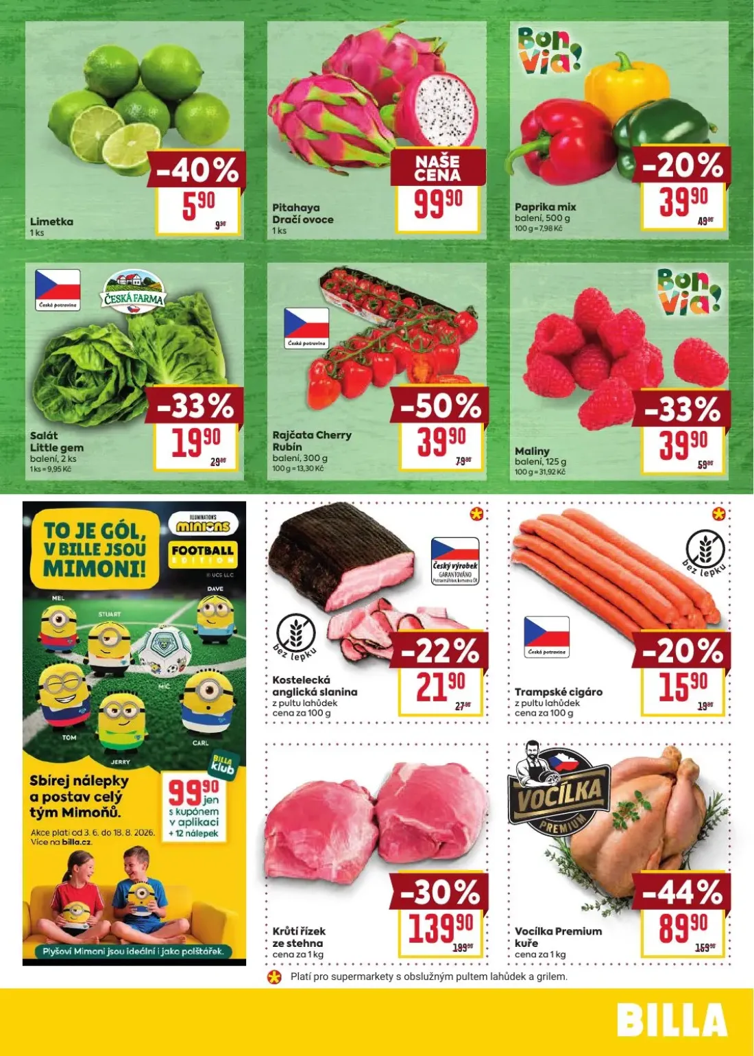Billa leták, strana 3 z 8