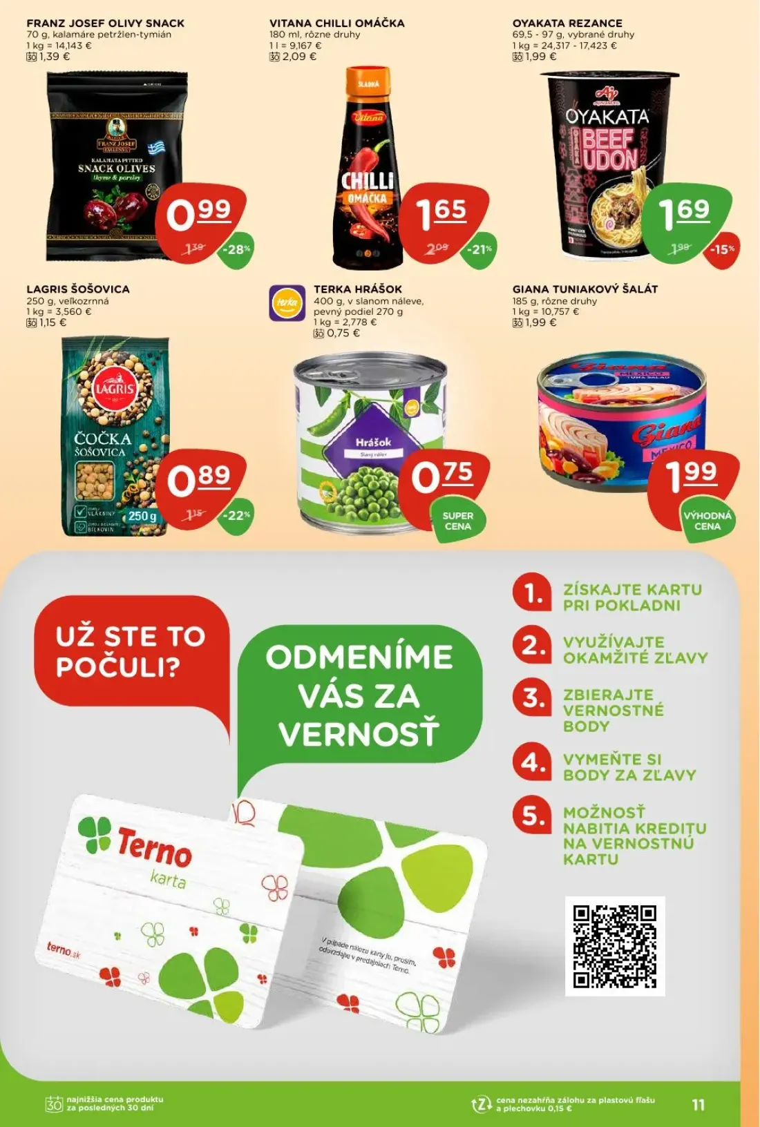 Terno leták, strana 11 z 27 — OYAKATA REZANCE, LAGRIS ŠOŠOVICA, TERKA HRÁŠOK