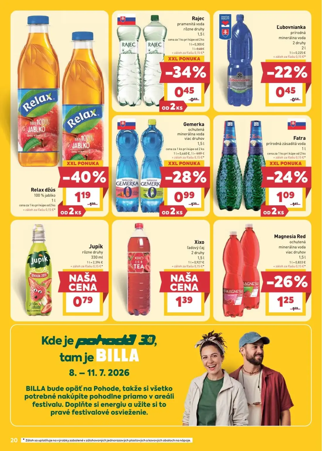 Billa leták, strana 20 z 28