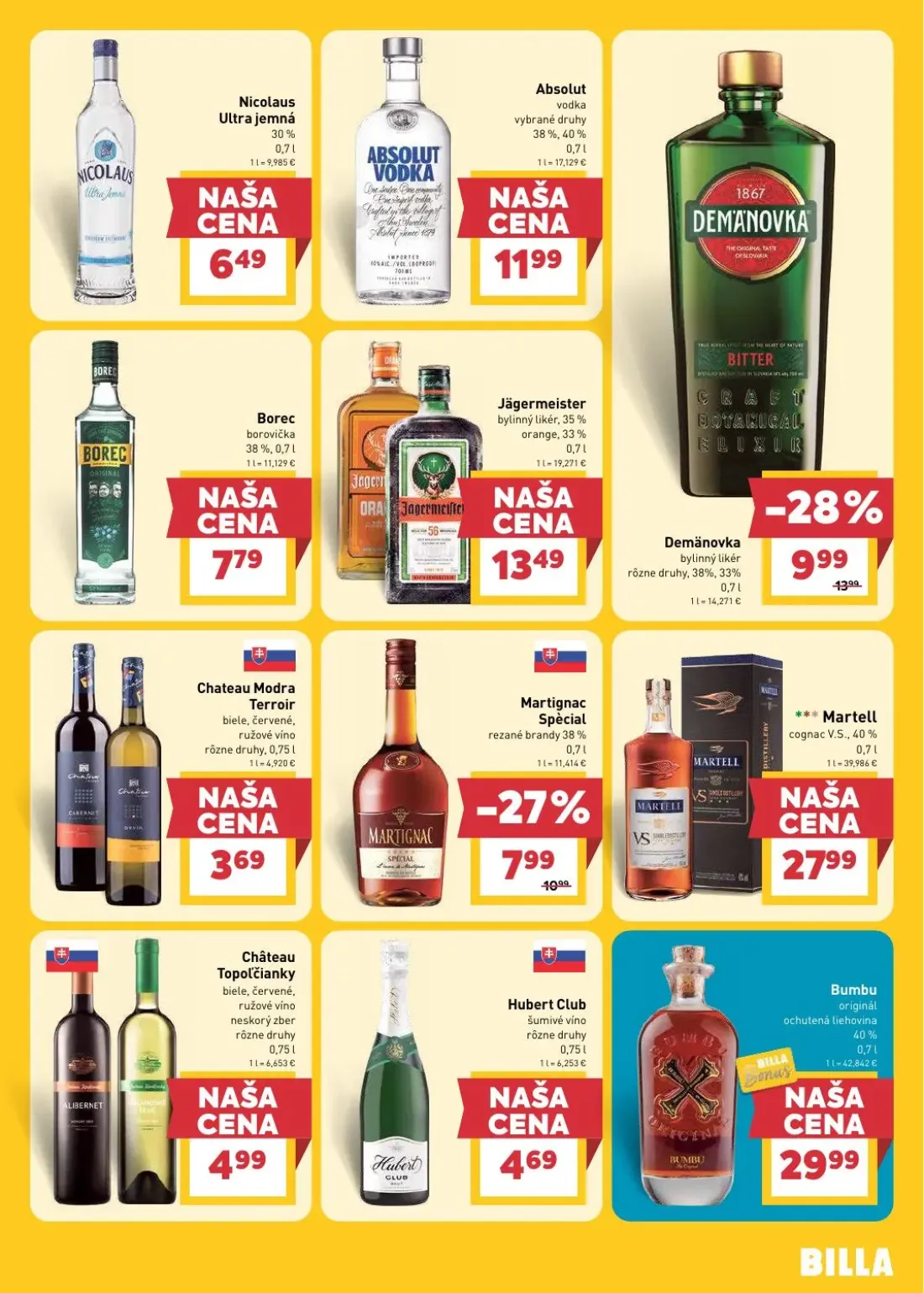 Billa leták, strana 21 z 28