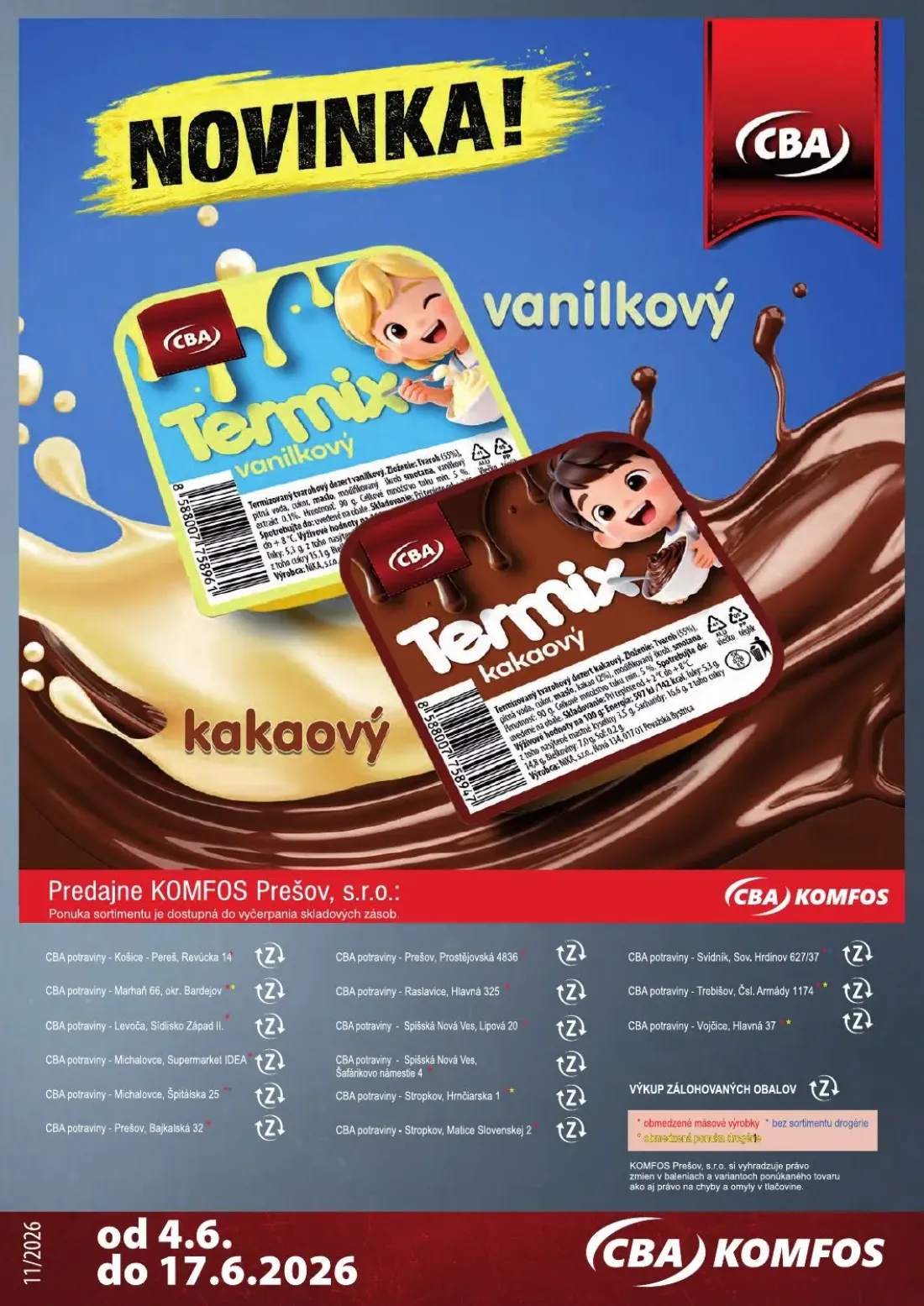 Cba Komfos leták, strana 24 z 24