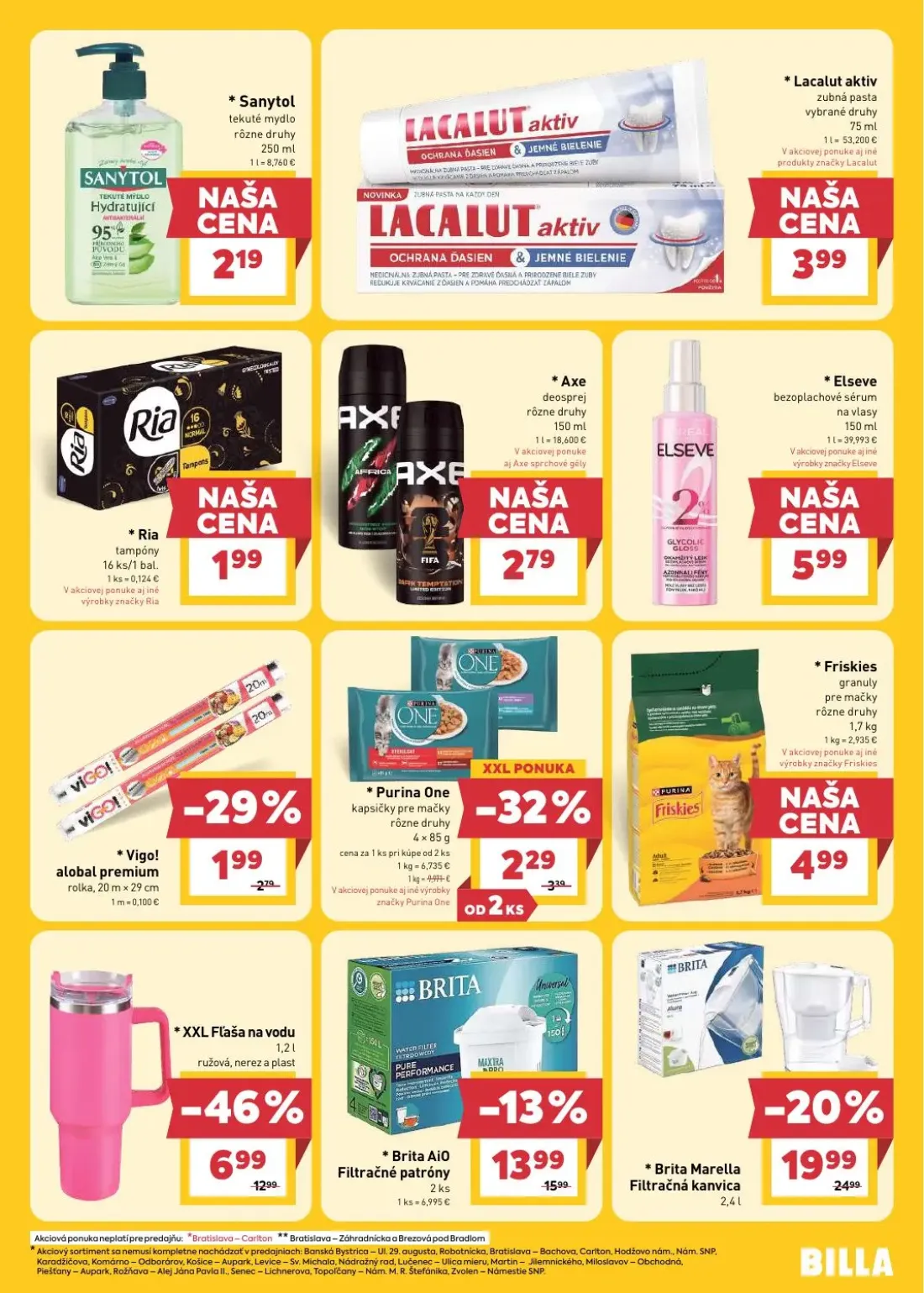 Billa leták, strana 23 z 28