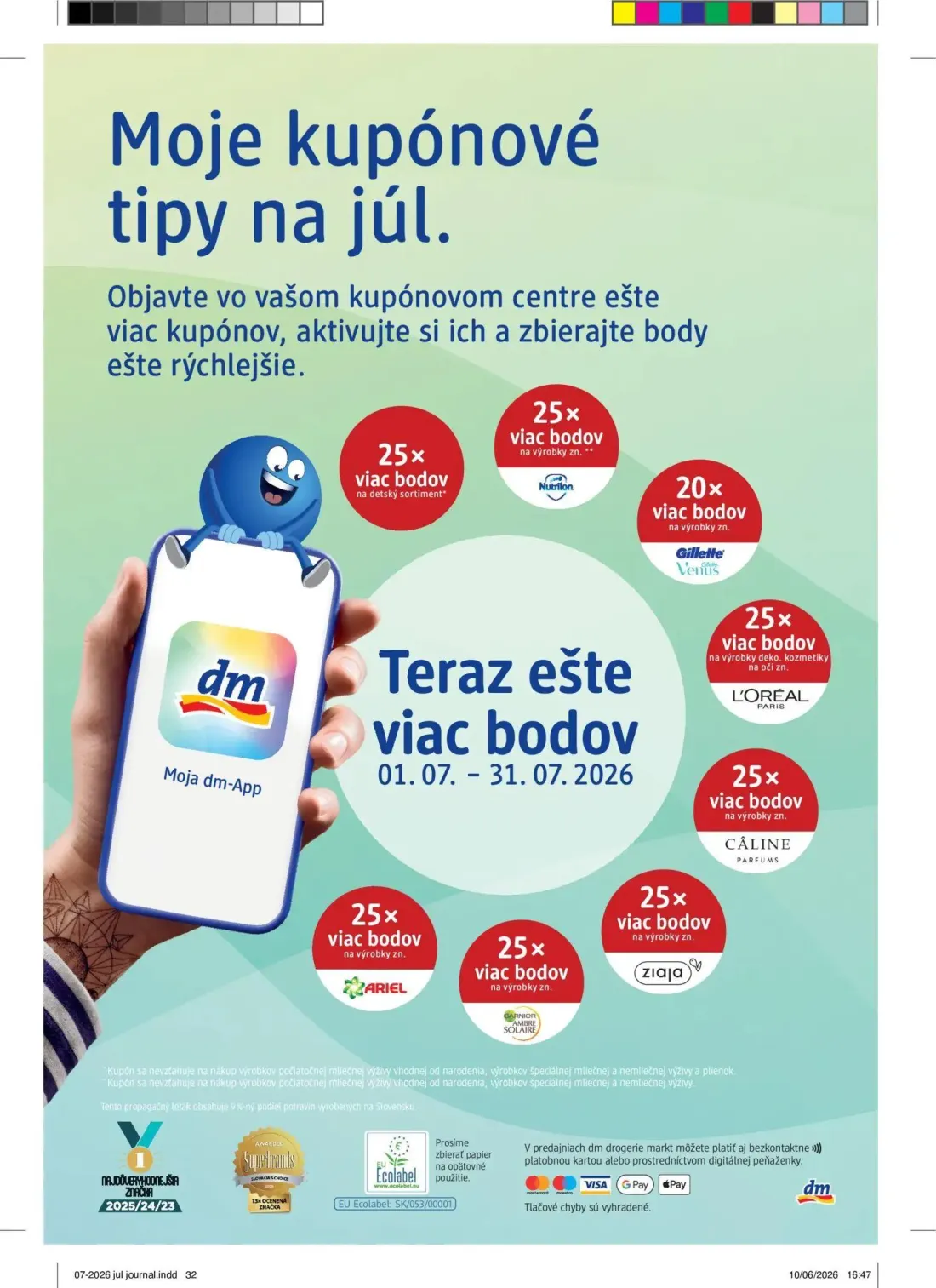 DM Drogerie leták, strana 32 z 32