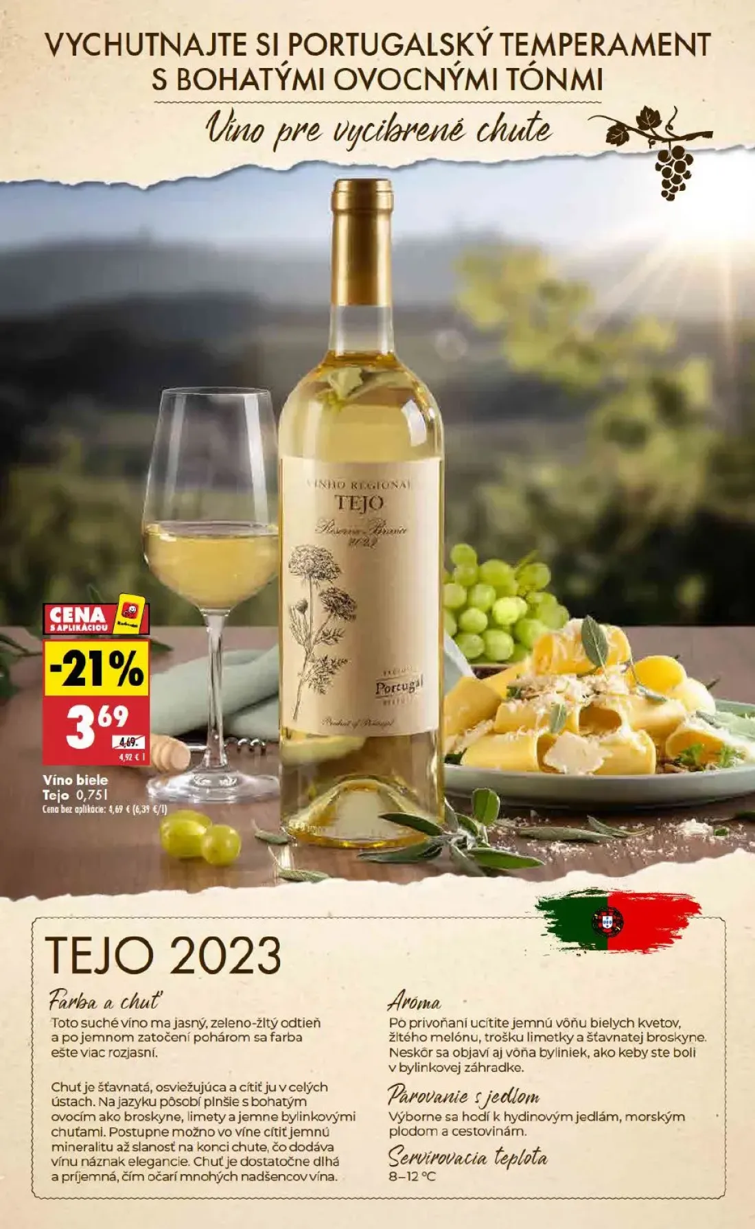 Biedronka leták, strana 36 z 48 — Víno biele Tejo