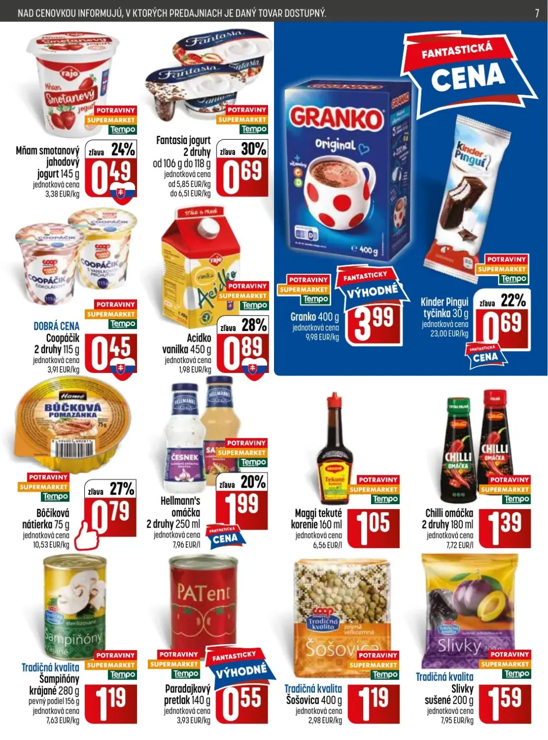 Coop Jednota leták, strana 7 z 28
