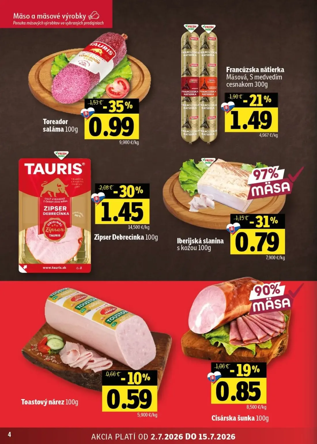 Fresh - západ leták, strana 4 z 48