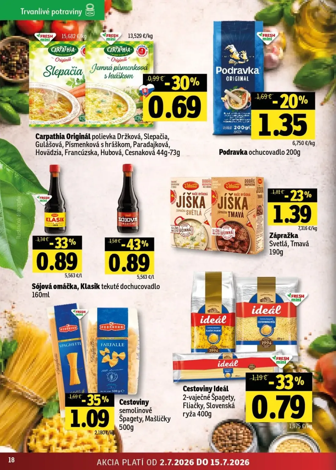 Fresh - západ leták, strana 18 z 48
