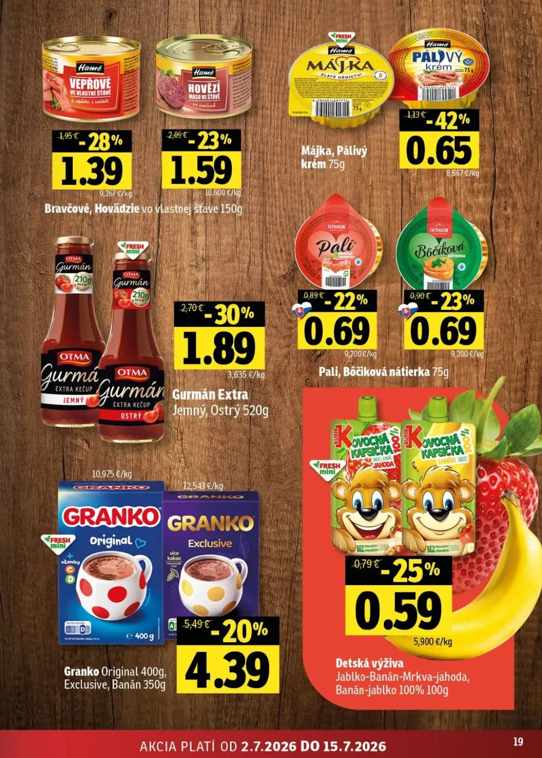 Fresh - západ leták, strana 19 z 48