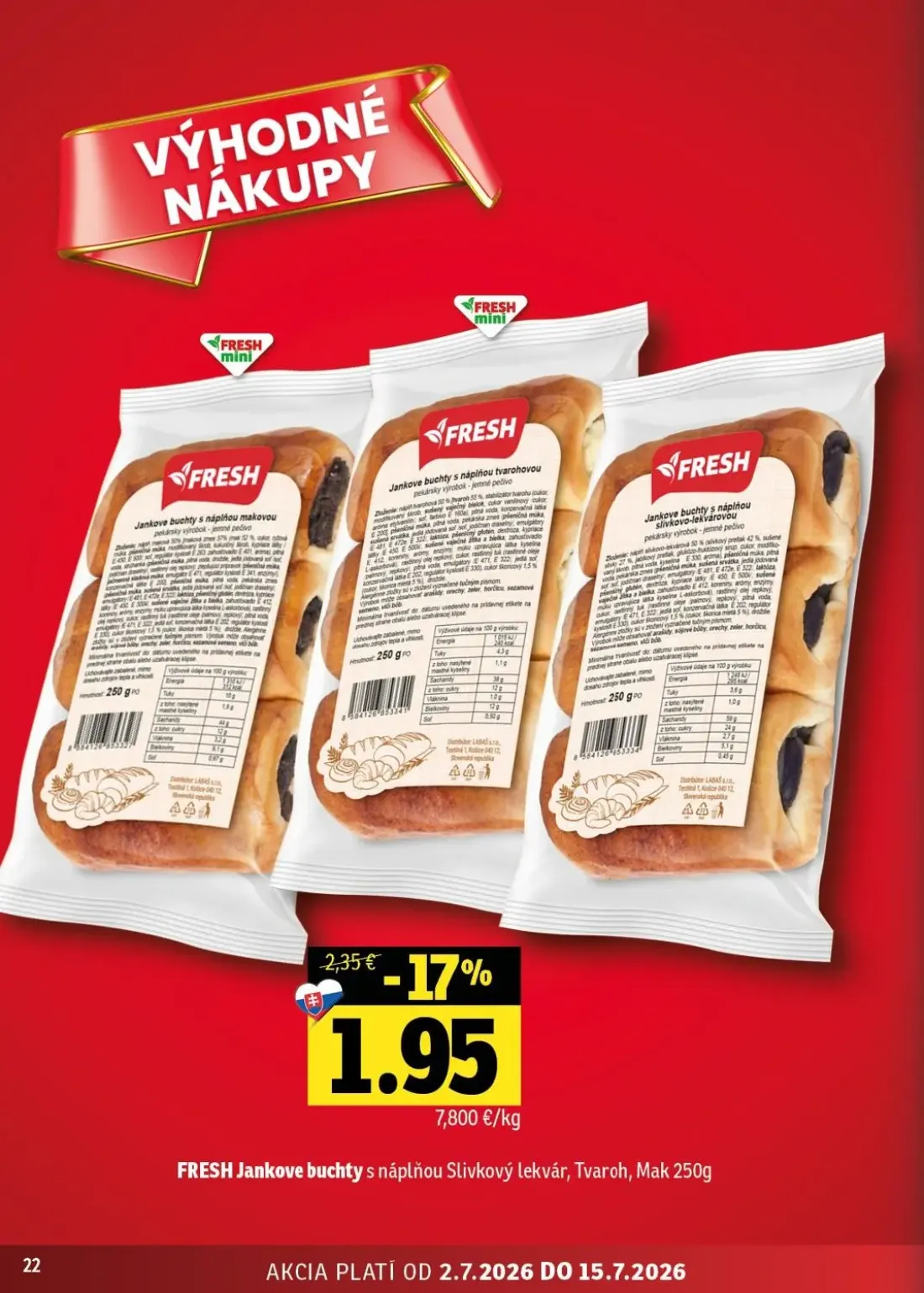 Fresh - západ leták, strana 22 z 48