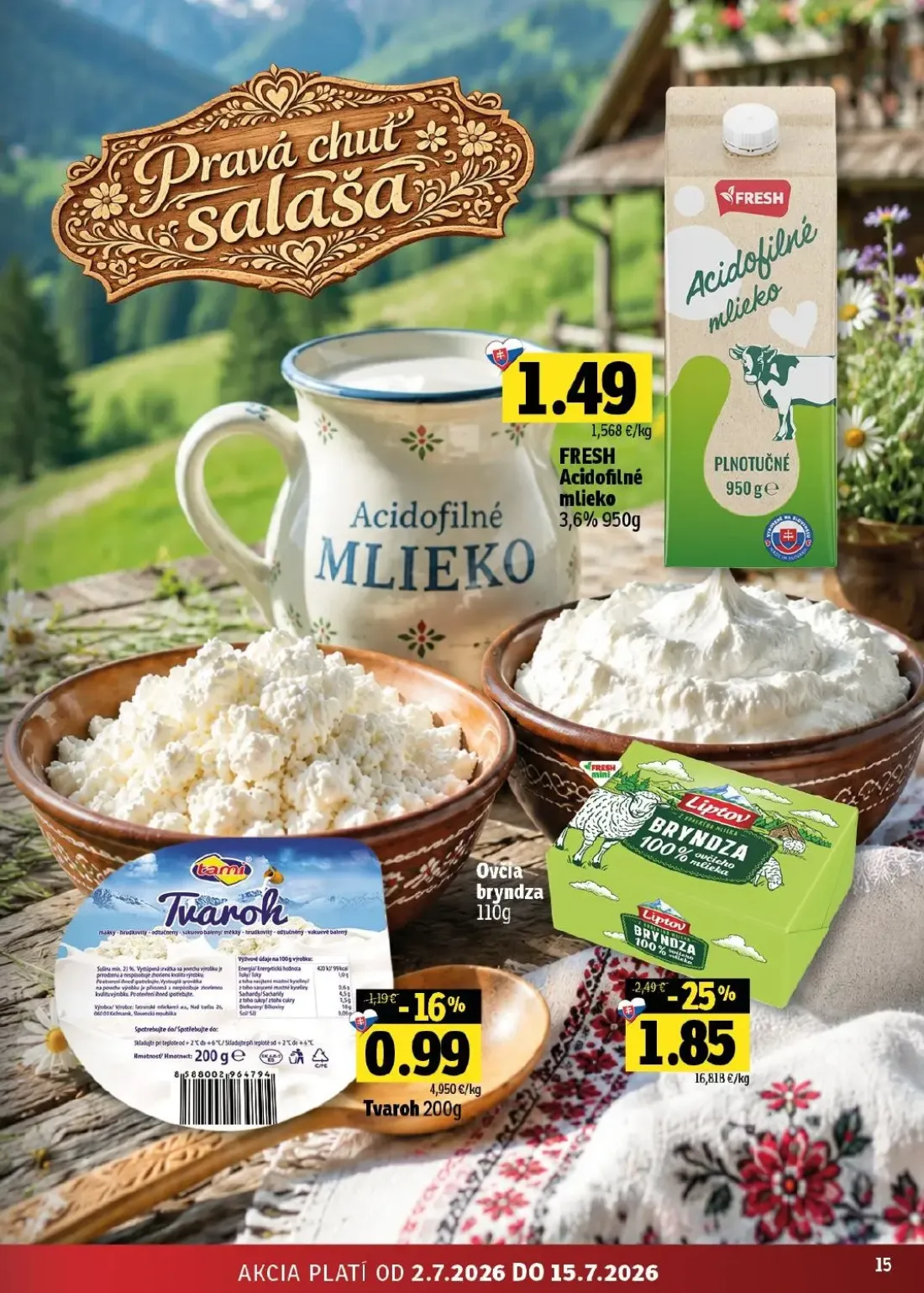 Fresh východ leták, strana 15 z 54