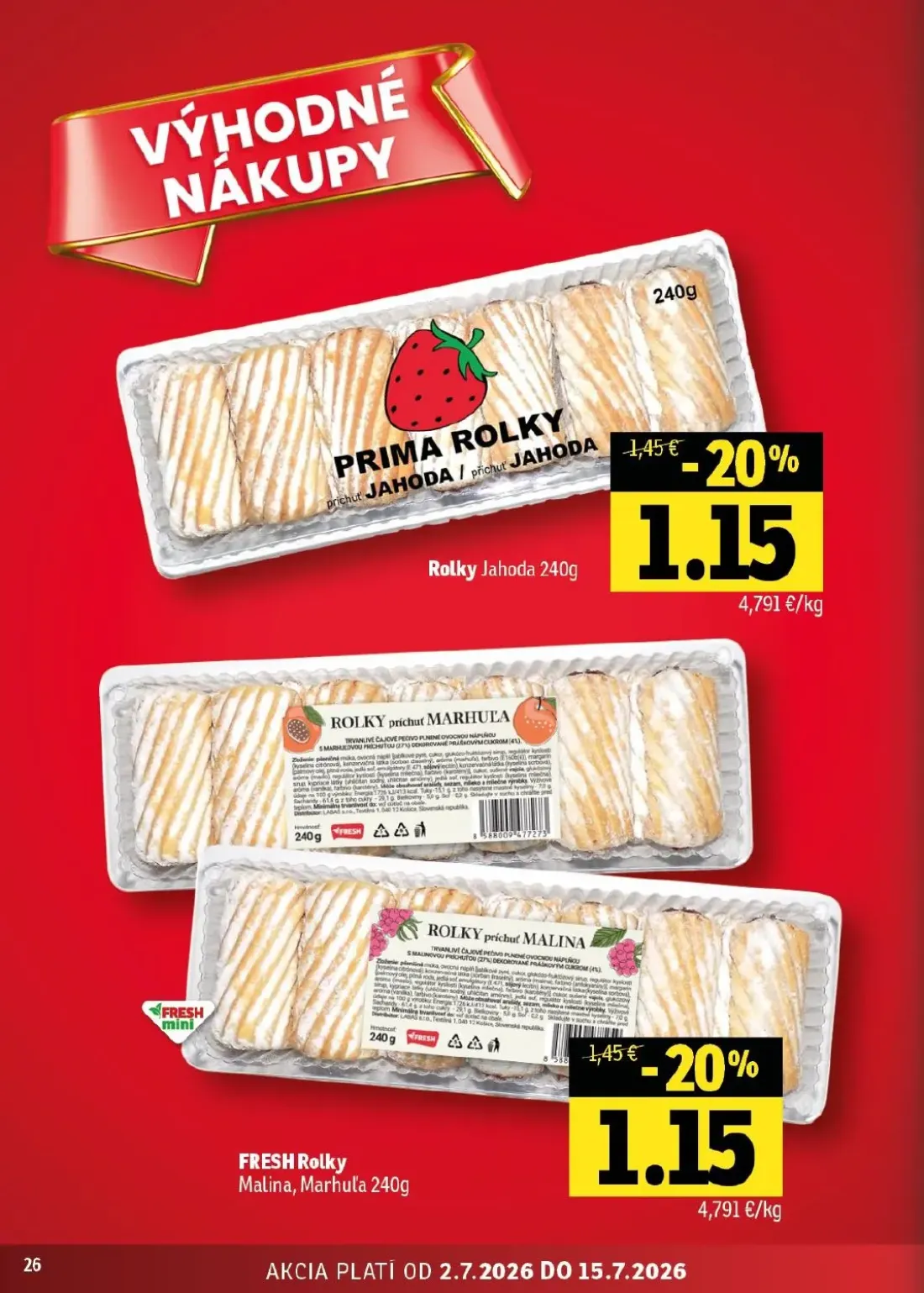 Fresh východ leták, strana 26 z 54