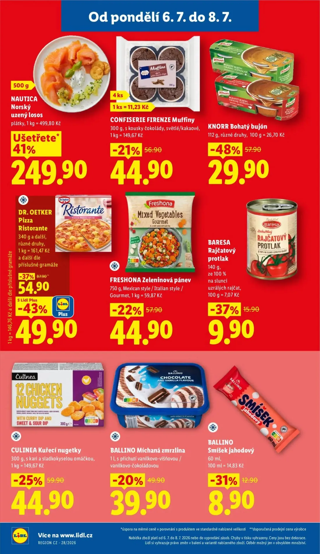 Lidl leták, strana 22 z 47 — CONFISERIE FIRENZE Muffiny