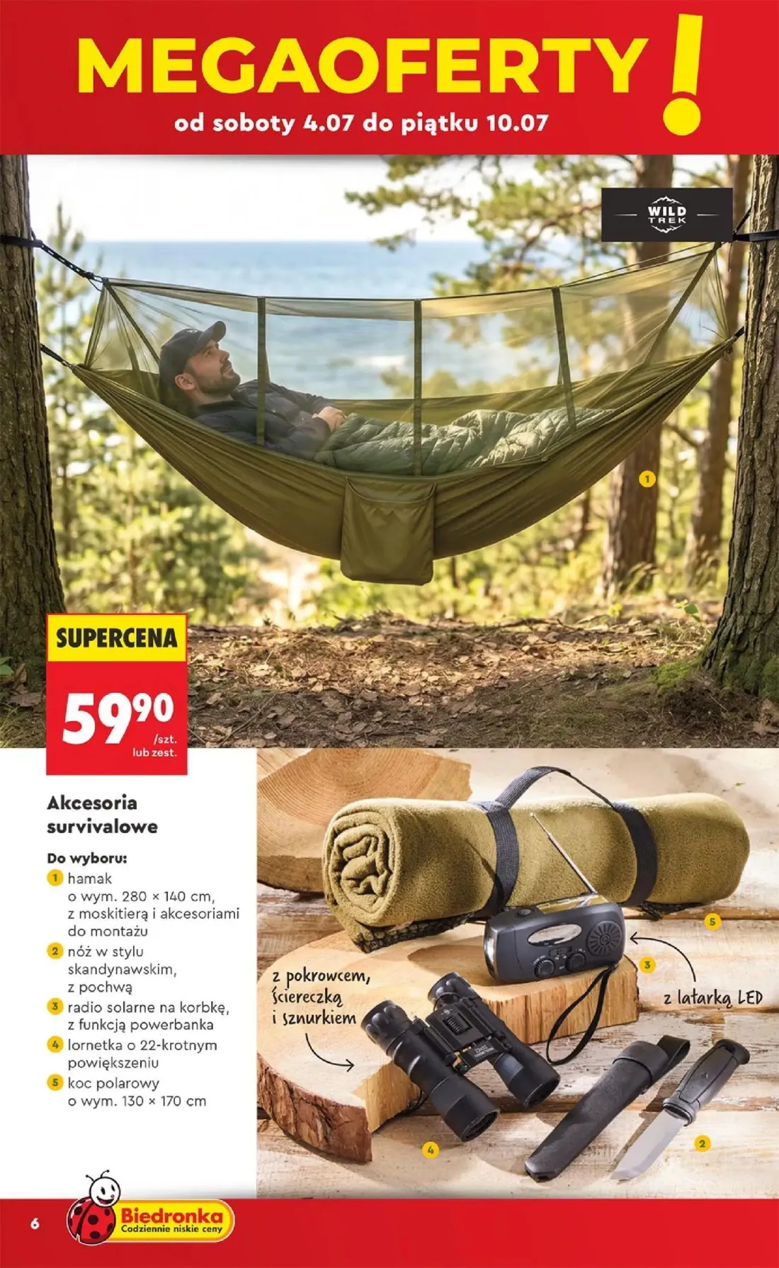 Biedronka gazetka, strona 6 z 48 — hamak