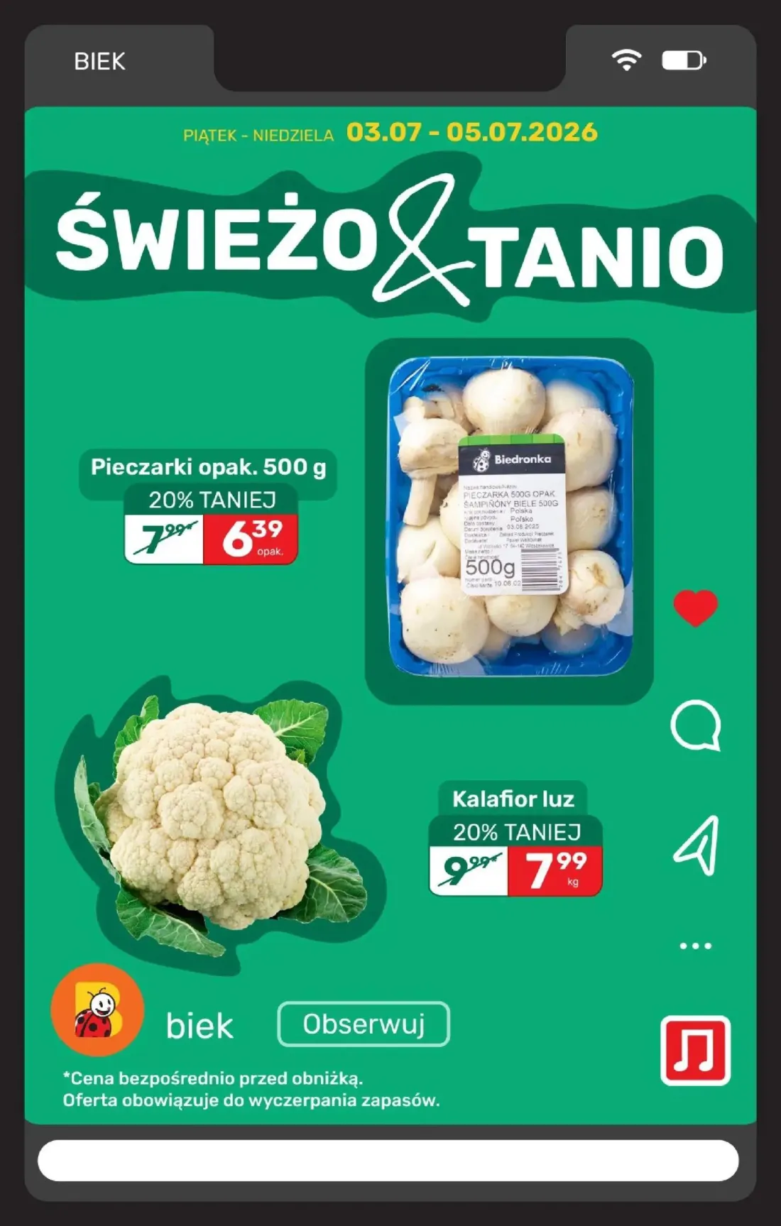 Biedronka gazetka, strona 8 z 22