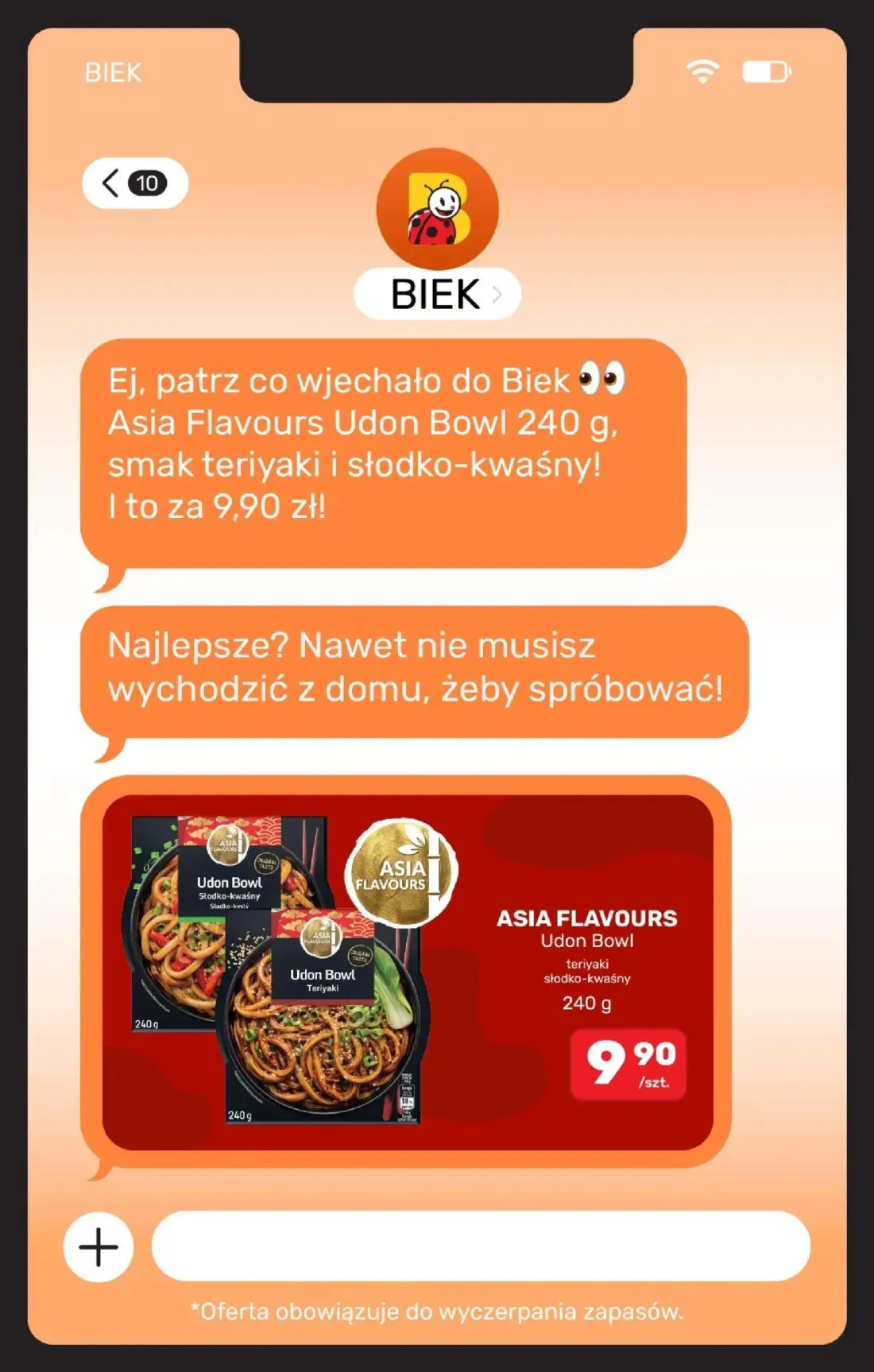 Biedronka gazetka, strona 15 z 22 — ASIA FLAVOURS Udon Bowl