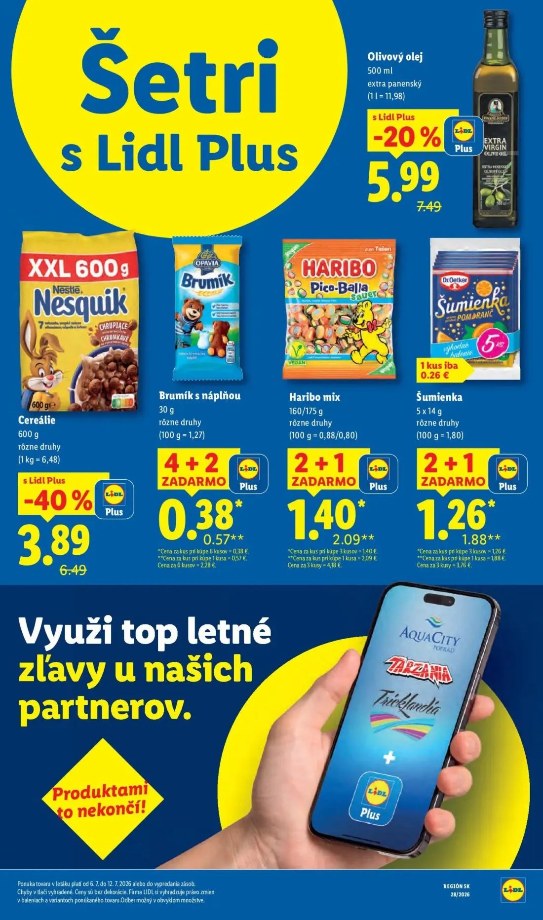 Lidl leták, strana 44 z 109 — Haribo mix, Brumík s náplňou