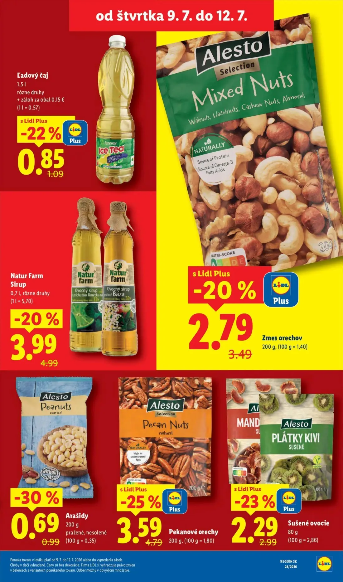 Lidl leták, strana 87 z 109 — Ľadový čaj