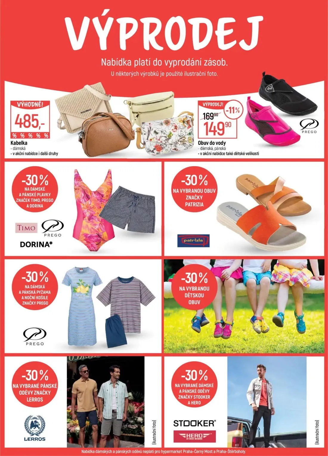 GLOBUS leták, strana 44 z 55 — Obuv do vody, Kabelka