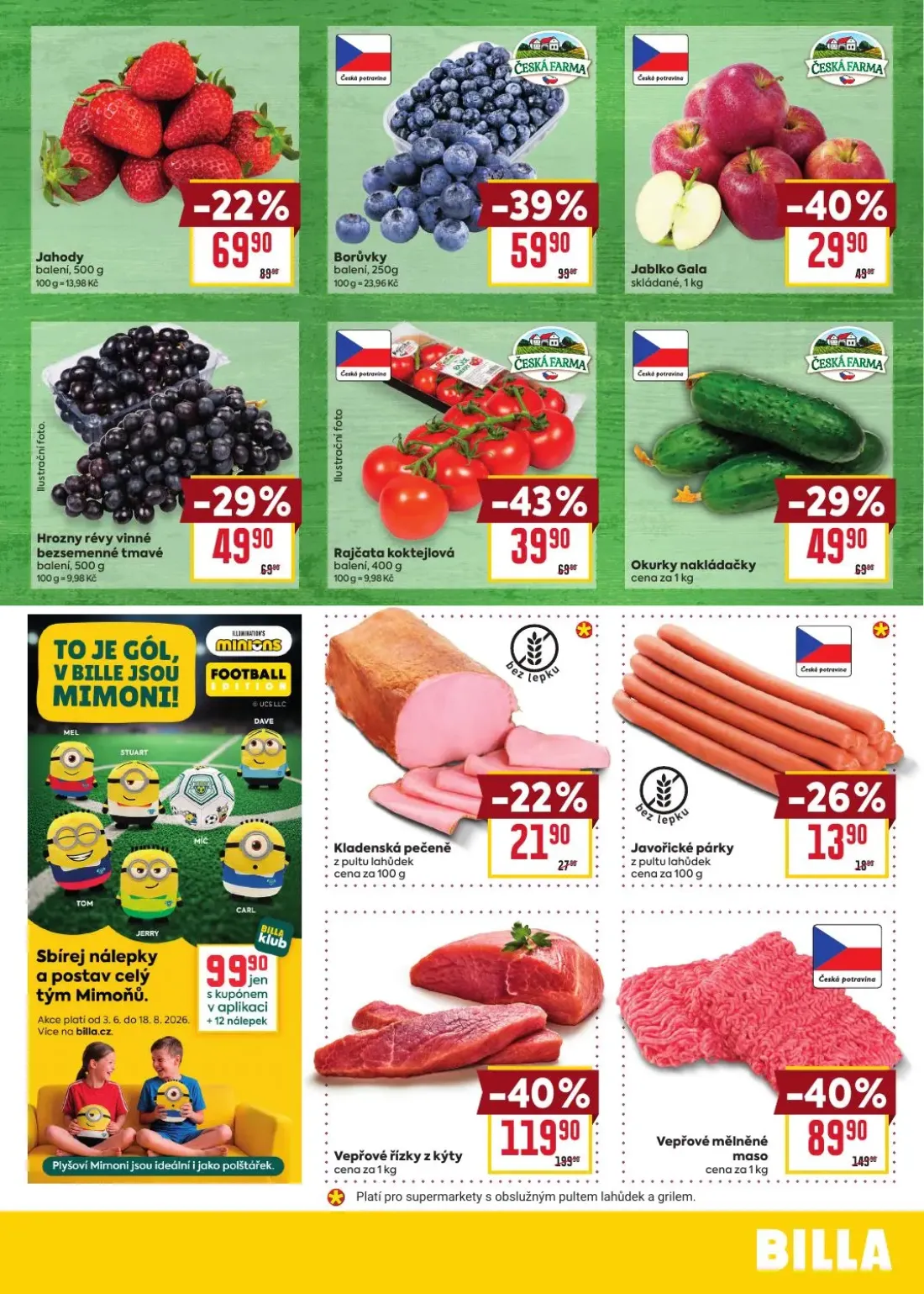 Billa leták, strana 3 z 8