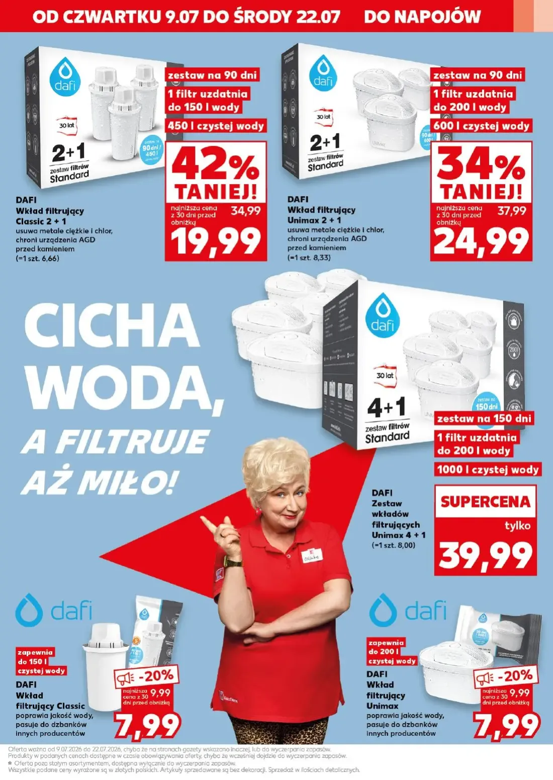 Kaufland gazetka, strona 3 z 20 — Wkład filtrujący Classic 2 + 1, Wkład filtrujący Unimax 2 + 1, Wkład filtrujący Classic