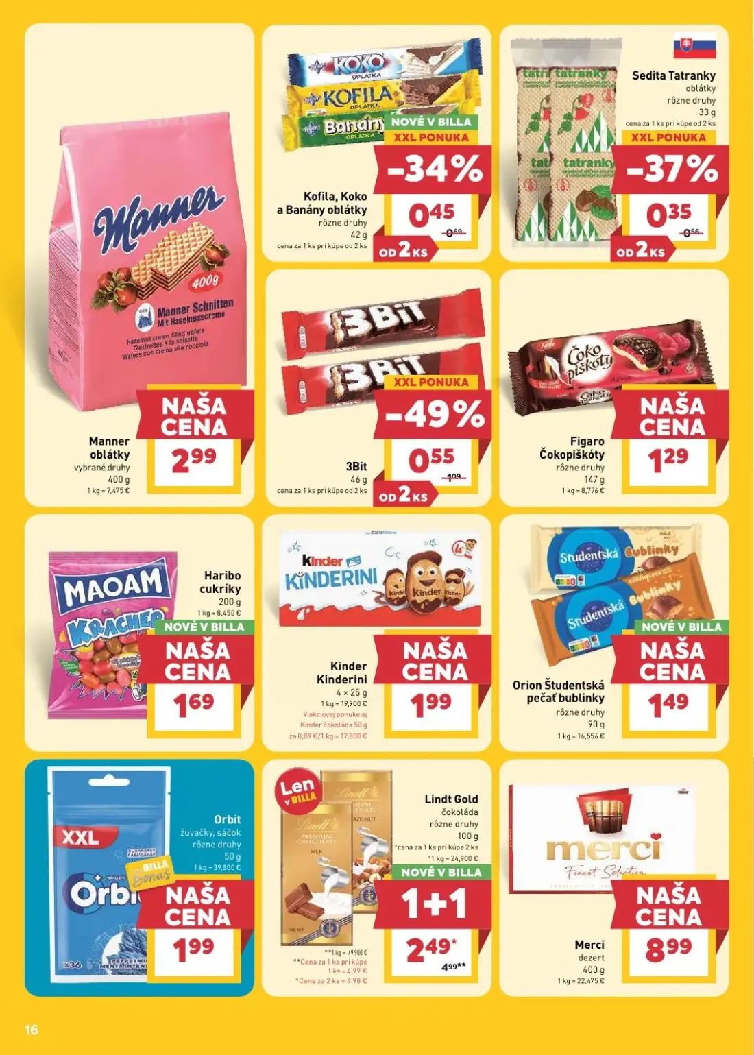 Billa leták, strana 18 z 31