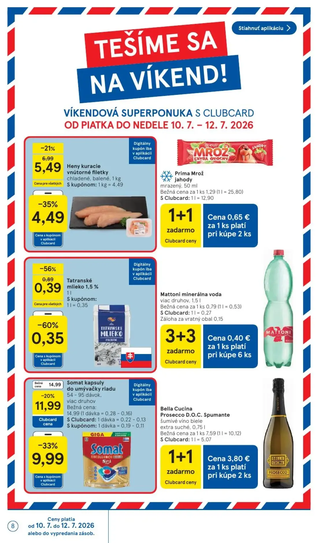 Tesco leták, strana 8 z 48 — Prima Mrož jahody mrazený