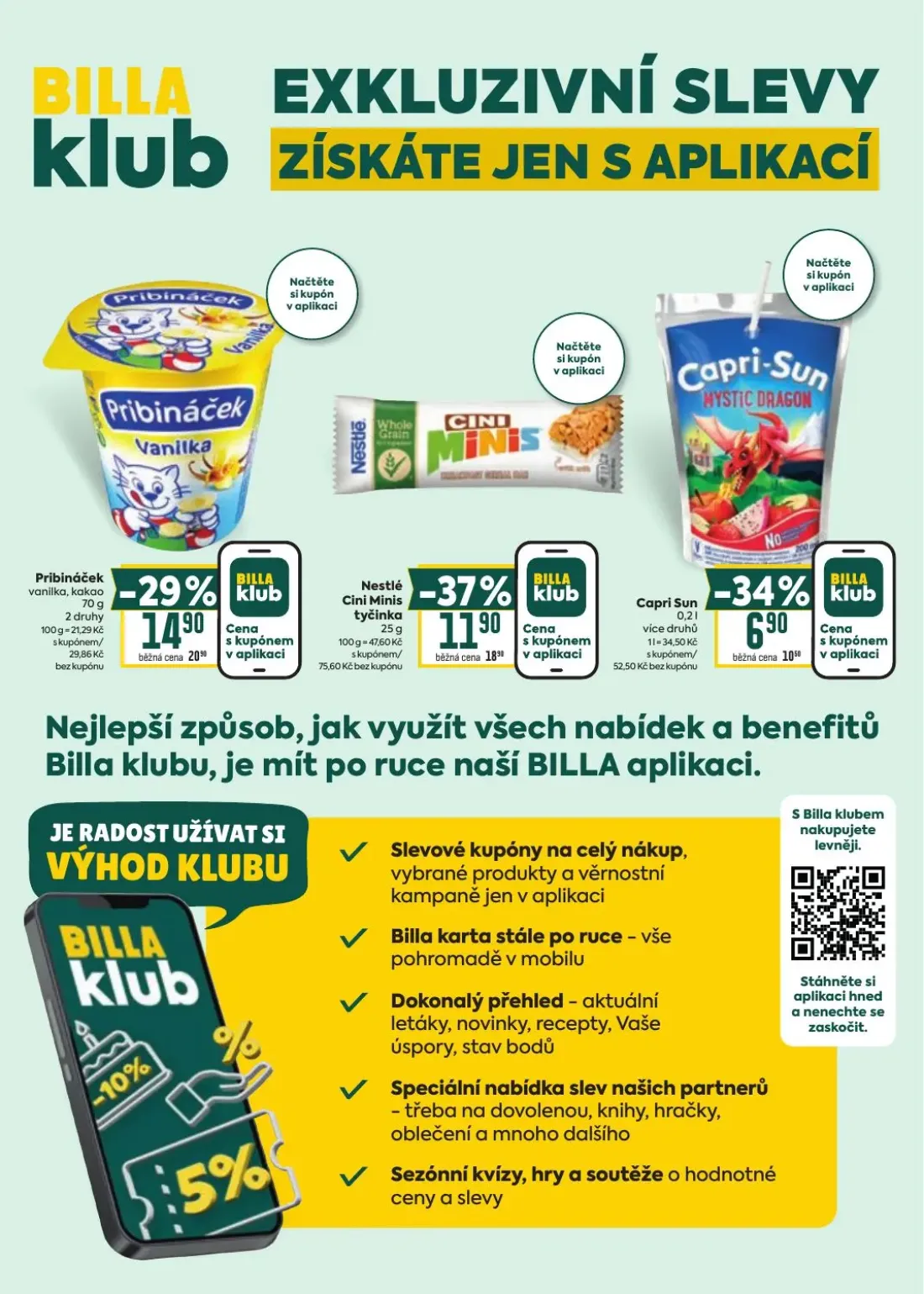 Billa leták, strana 34 z 35