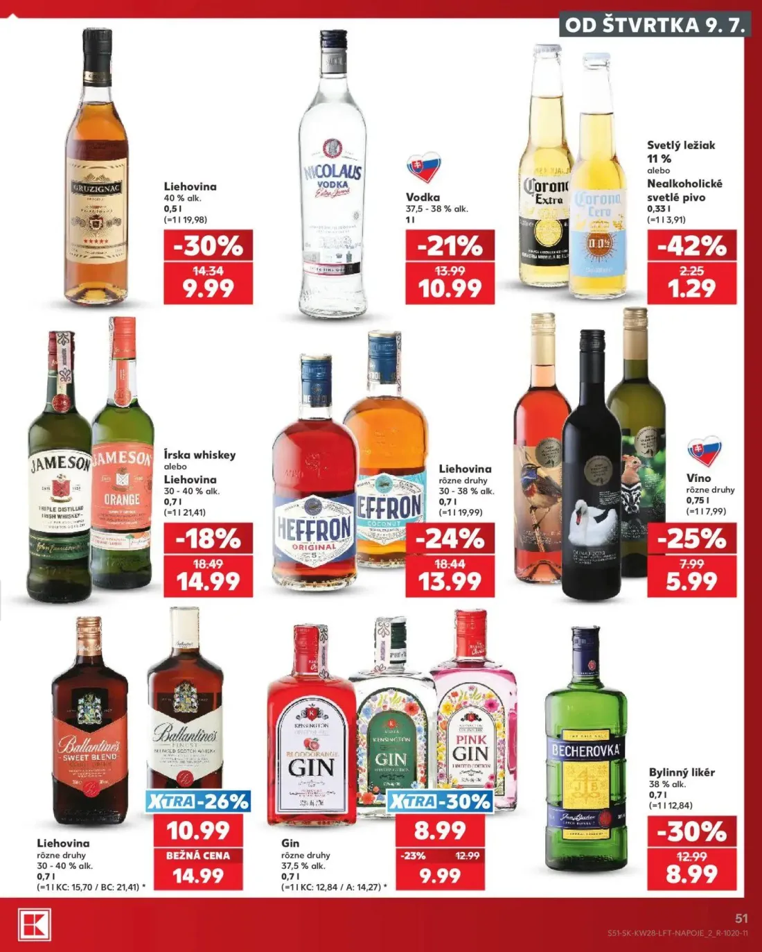 Kaufland leták, strana 51 z 82 — Liehovina, Liehovina, Liehovina