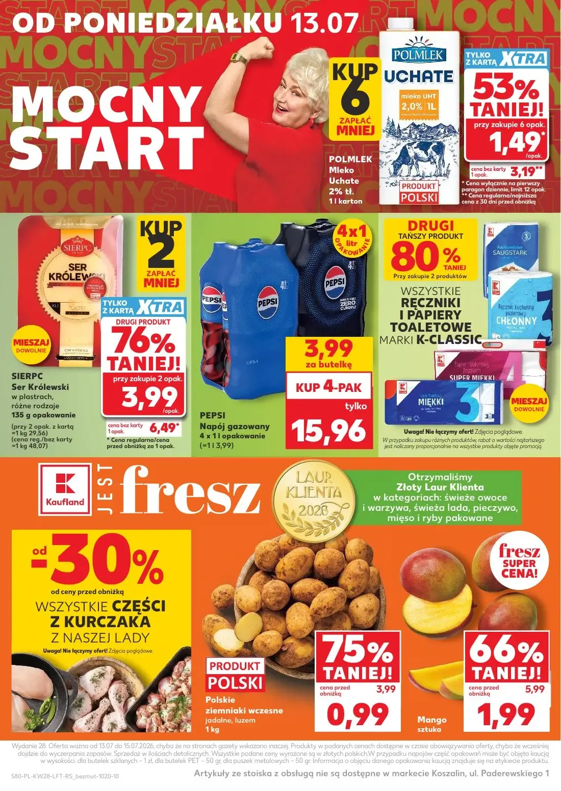 Kaufland gazetka, strona 80 z 80 — Polskie ziemniaki wczesne jadalne, luzem