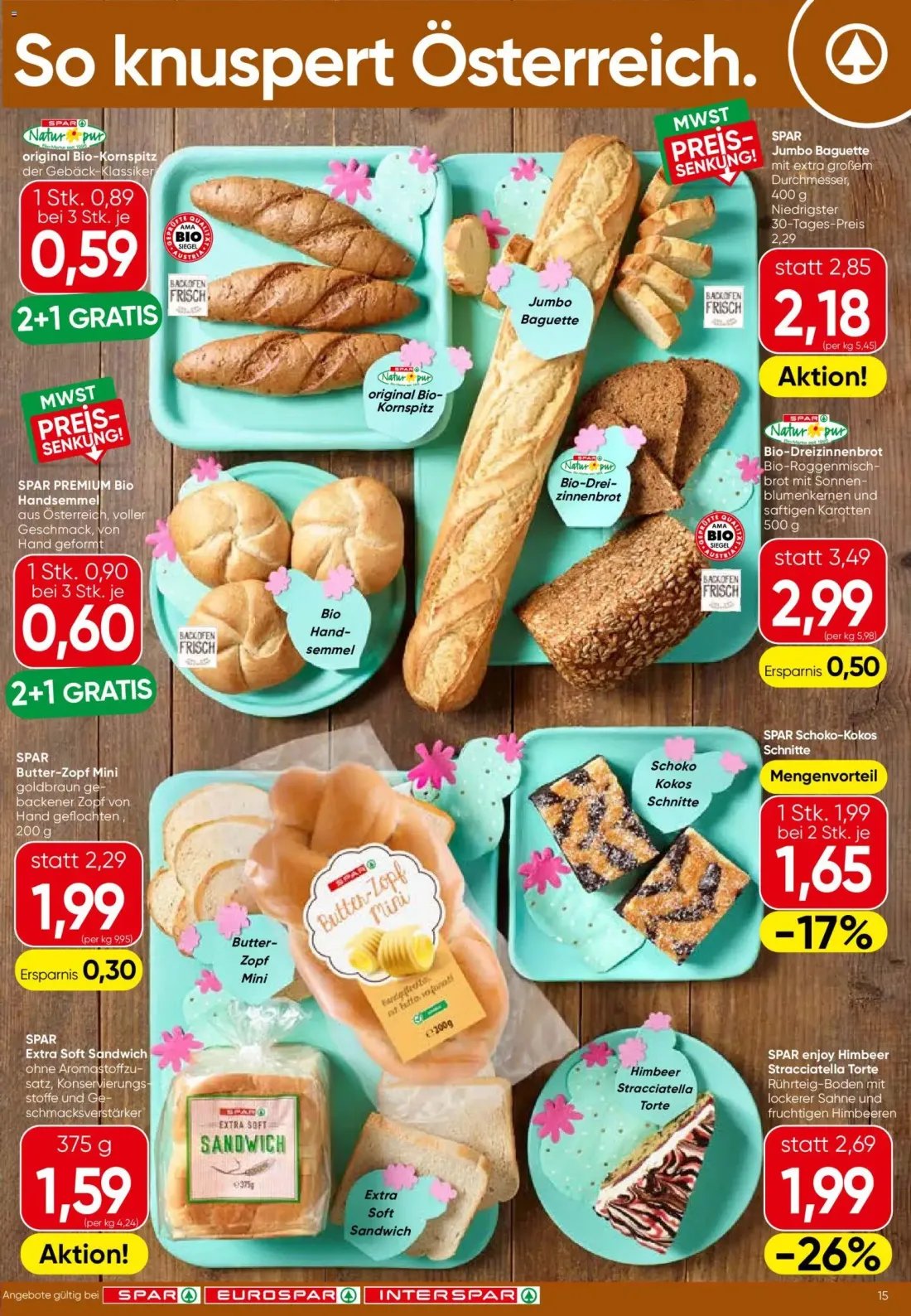 Spar Prospekt, Seite 15 von 16