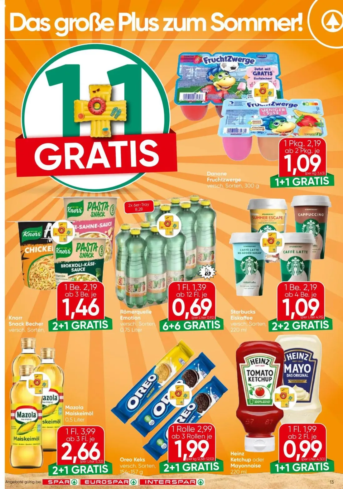 Spar Prospekt, Seite 13 von 16