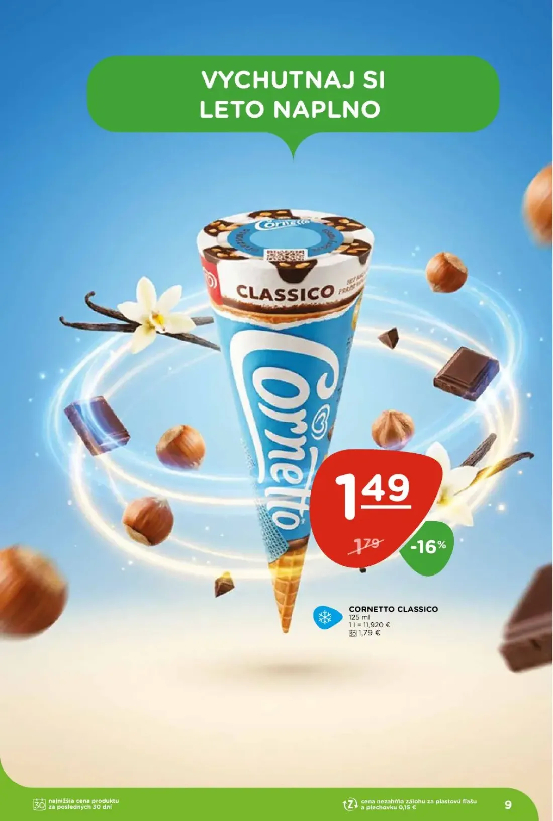 Terno leták, strana 9 z 29 — CORNETTO CLASSICO