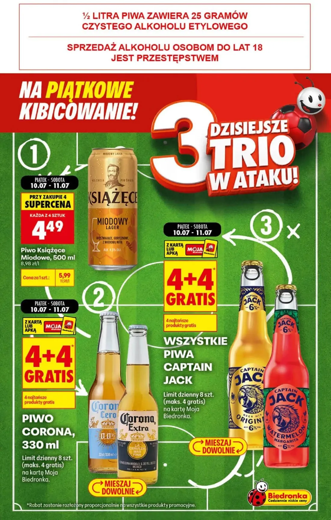 Biedronka gazetka, strona 4 z 5 — Piwo Książęce Miodowe