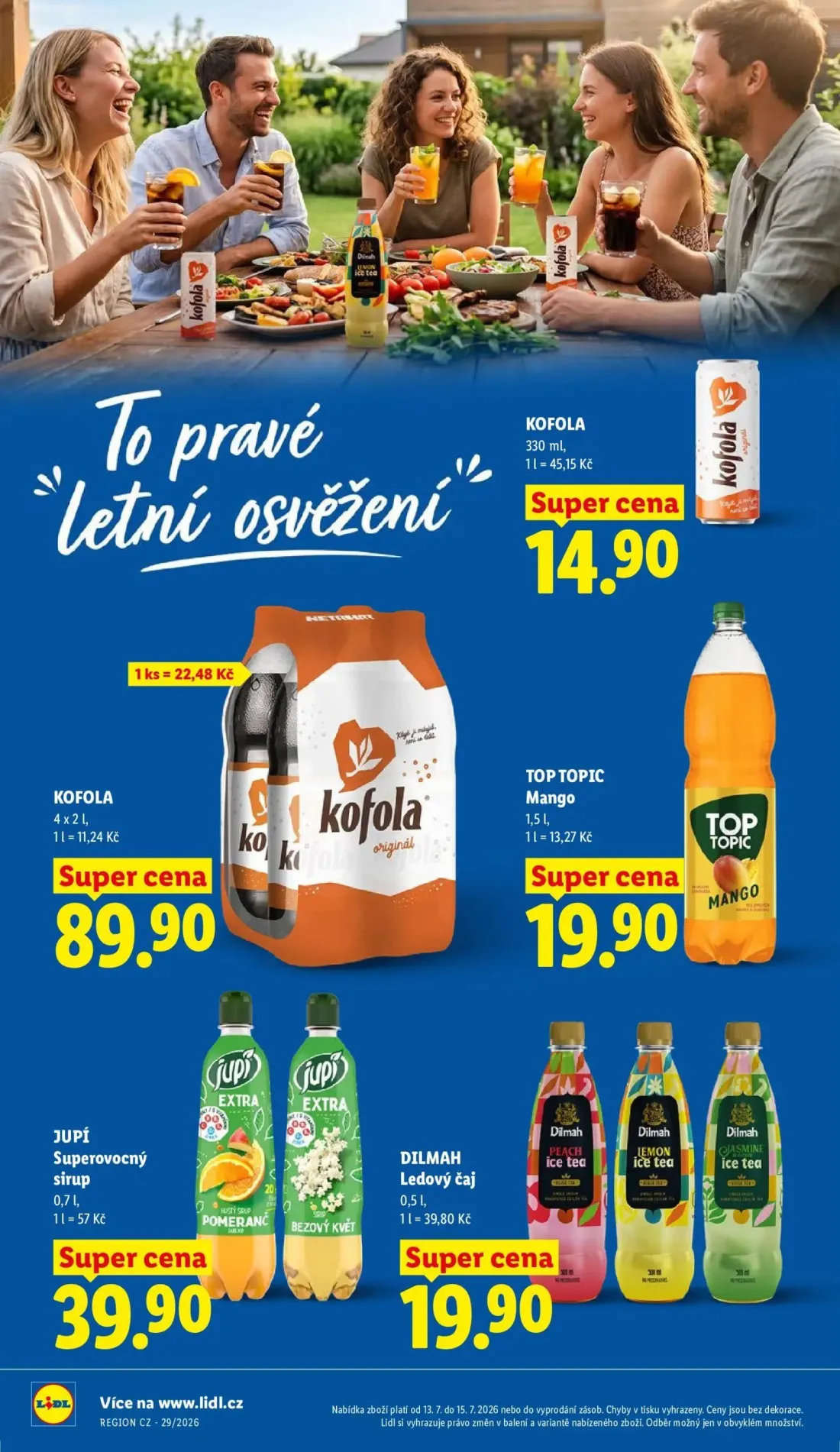 Lidl leták, strana 26 z 49 — KOFOLA, KOFOLA, TOP TOPIC Mango