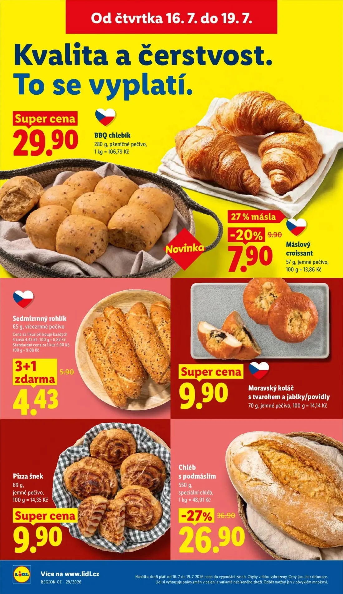Lidl leták, strana 16 z 51 — BBQ chlebík