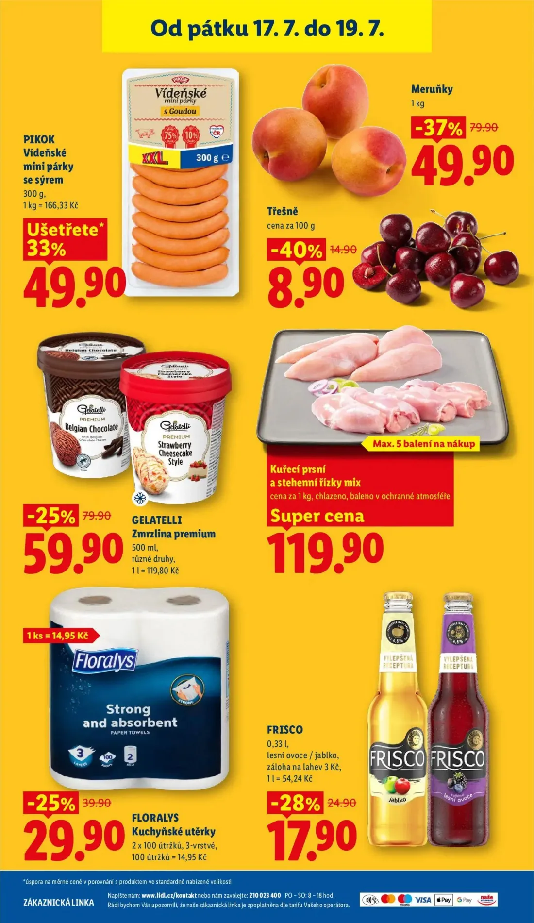 Lidl leták, strana 45 z 51 — GELATELLI Zmrzlina premium
