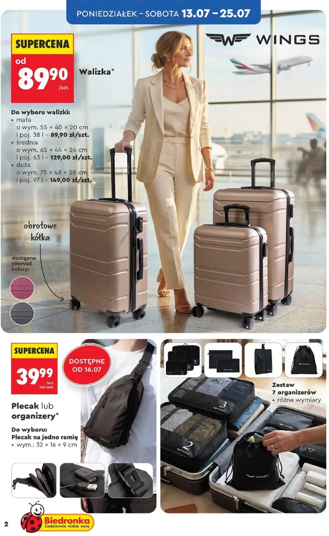Biedronka gazetka, strona 2 z 48 — Walizka
