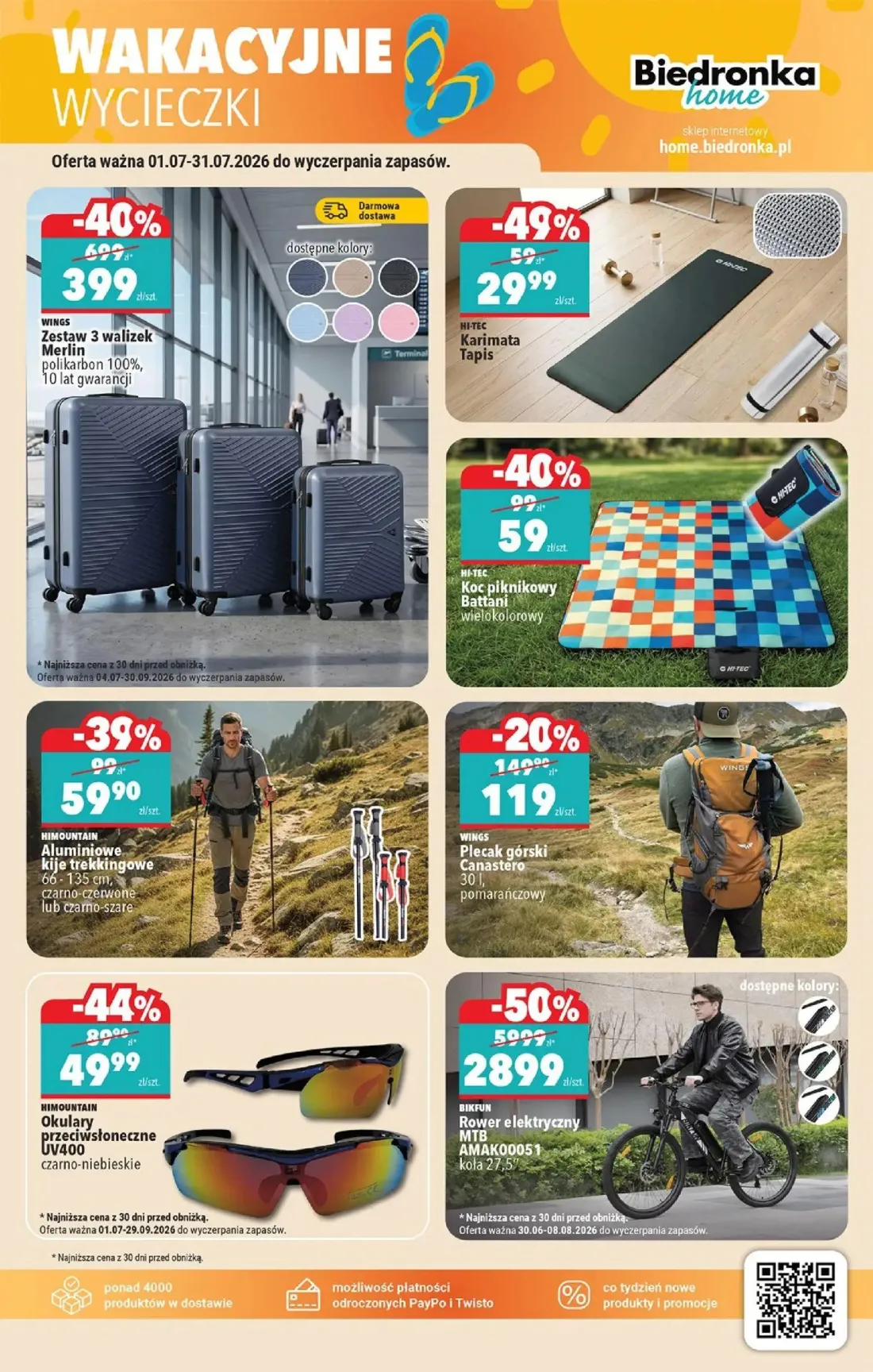 Biedronka gazetka, strona 47 z 48 — Zestaw 3 walizek Merlin